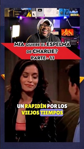 Mía Rechaza a Charlie Harper? Serie dos hombres y medio #humor #comedia #series #peliculas #funny
