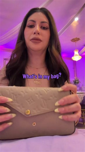 What I brought in my bag for a 21st birthday celebration: a fan, gum, hand sanitizer, lip liner, lip satin from @Ana D Torres Glam , body spray, pressed powder, hair ties, my cards #whatsinmybag #party