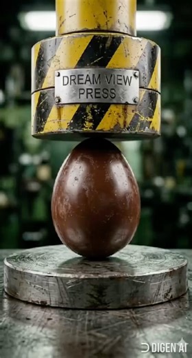 3 Things CRUSHED by Hydraulic Press 🤯🍫 Insane Satisfying Compilation! #shorts