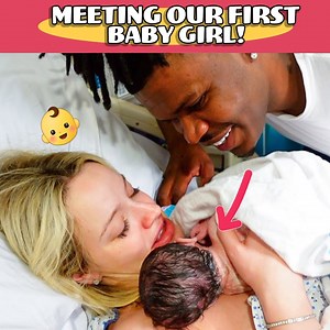 616K views · 21K reactions | Meeting Our First Baby Girl For The First Time! *Live Emotional Birth* | Tricia & Kam | Facebook