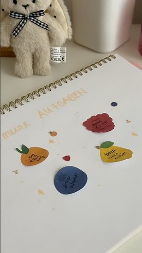 No motivation to study?! Then try this! 🫐✨ #stationery #school #planner #studying