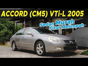 Unmatched Comfort!!! Review of the 2005 Honda Accord [CM5] VTi-L.