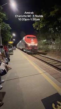 Amtrak Charlotte NC to Florida (First Class)