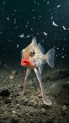 The Fish That Walks on the Ocean Floor! 🌊🐟 | Tripod Fish Explained