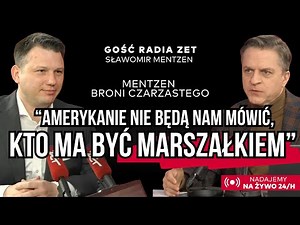 A coalition between Konfederacja and PiS? There's one condition. Mentzen on Czarzasty: "He's our ...