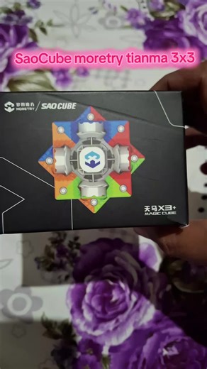Explore the SaoCube Moretry Tianma 3x3 Speed Cube