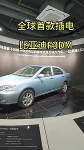 2008年，全球首款不依赖专业充电站的插电式混合动力汽车——比亚迪F3DM
