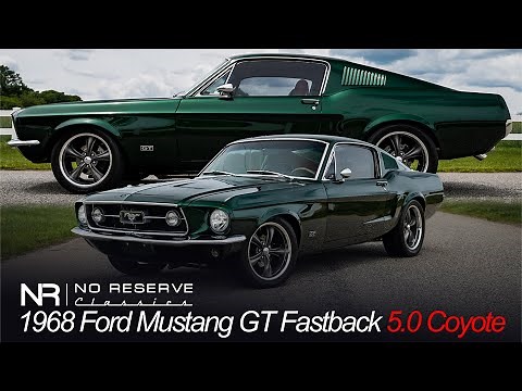 5.0 COYOTE 1968 Ford Mustang GT Fastback - FOR SALE: 18005627815 | www.noreserveclassics.com