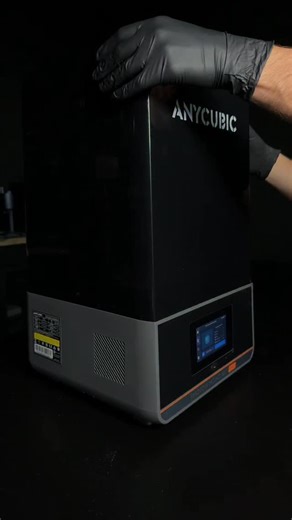 First print out of the box, success 😎 🖨️ Printer: @anycubicofficial M7 Pro 🧪 Resin: High Speed Resin 🎨 Color: Grey #anycubic #m7pro | JAM3D