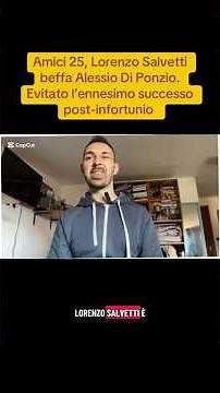 Amici 25: Lorenzo Salvetti is the winner! Alessio Di Ponzio triumphs in the dance competition.