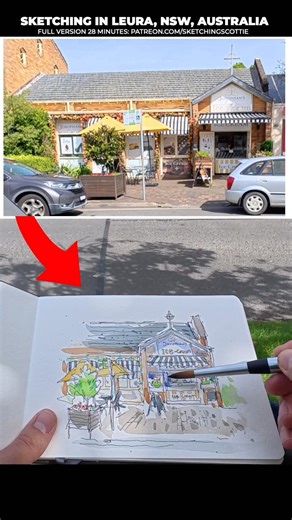 Urban Sketching loose & quick!