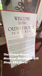 🏡Here’s something totally different to do next time you’re on Duval Street: Visit the Oldest House & Gardens Key West, packed with Key West history! Shop in their amazing and unique gift shop, relax in the beautiful garden, see the islands original Cook House and tour the museum! You never know what lies behind the white picket fence! Located at 322 Duval Street.Open Daily from 10am-4pm. www.oirf.org | Key West Finest