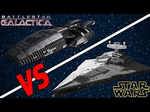Imperial II Star Destroyer vs the Battlestar Galactica | Star Wars: Who Would Win