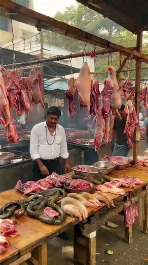 👉 Inside a Shocking Exotic Meat Market in Asia