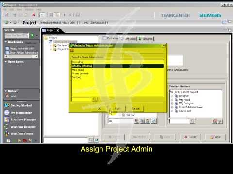 9. Teamcenter Projects
