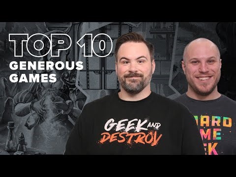 Top 10 Generous Games