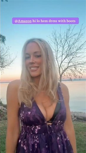 HI-LO dress from @amazon - on storefront!