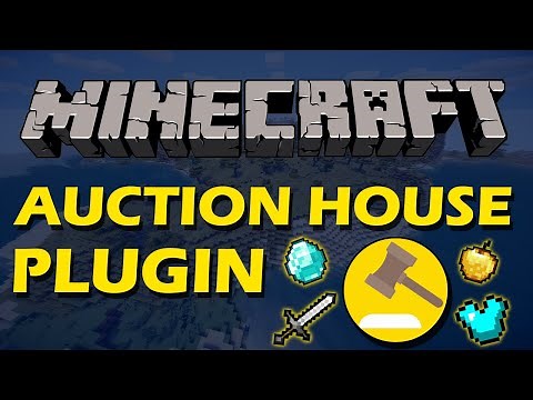 Buy and sell items in Minecraft with Auction House Plugin