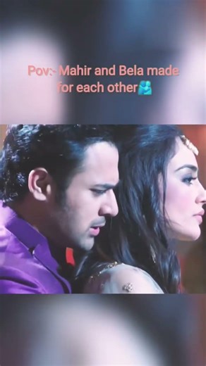 Bela and Mahir cute moments😍😍 #naagin #dancevideo #shortsvideo