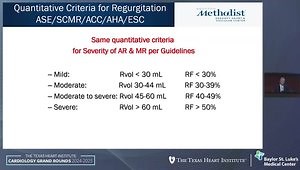 Aortic Regurgitation: The Changing Landscape of Diagnosis & Management