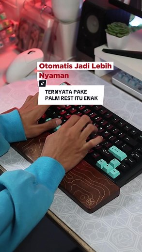 Kelebihan Menggunakan Palm Rest untuk Keyboard Mechanikal