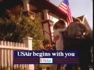 USAir ad from 1991