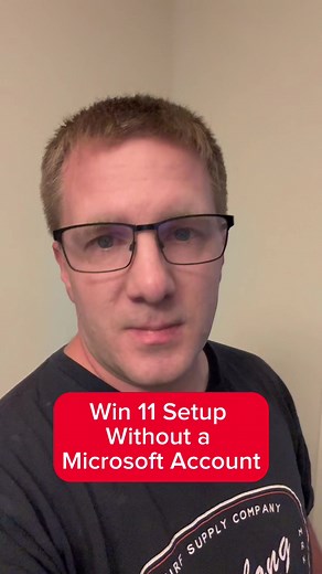 Set up Windows without a Microsoft account #windowstips #techtips | Chad Ryan