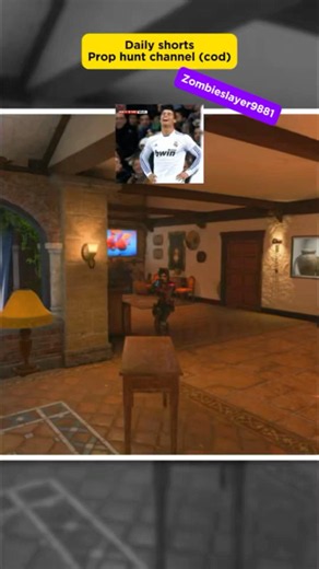 Funny moments in prop hunt when TROLLING 😆 #shorts #funnymoments #codtrolling