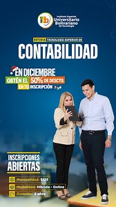 ¡Construye tu futuro en el mundo financiero con la carrera de Contabilidad en ITB! 📊✨ 📚Estos 6 conceptos son la base para entender cómo funciona la contabilidad y son esenciales para tomar decisiones informadas en el ámbito empresarial. 🟢 Mensualidad: $125 🟢 Modalidad: Online 🔗 ¡Inscríbete hoy en ITB y comienza a construir un futuro exitoso en el ámbito contable! 🌟 | ITB Instituto Superior Universitario Bolivariano