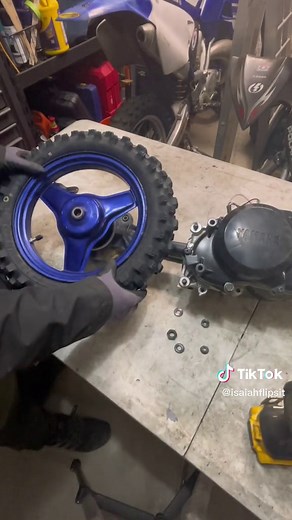 2021 Yamaha PW50 Customer Build with Ceramic Bearings