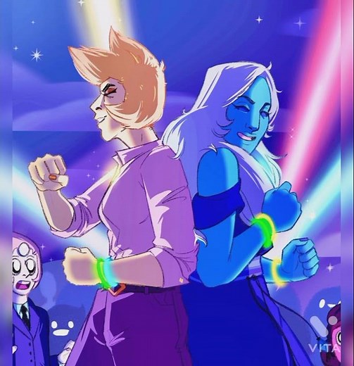 Steven Universe Yellow Diamond x Blue Diamond