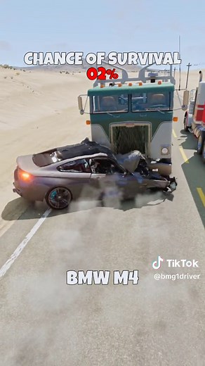 Chance of Survival with Different Vehicles in BeamNG