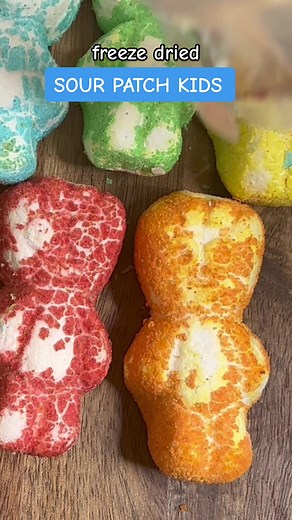 frozen or solid we are always good #sourpatchkids #sourcandy #freezedriedcandy