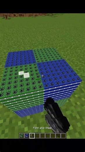 Minecraft But 20x TNT vs 1000 MINI TNT #minecraft #shorts