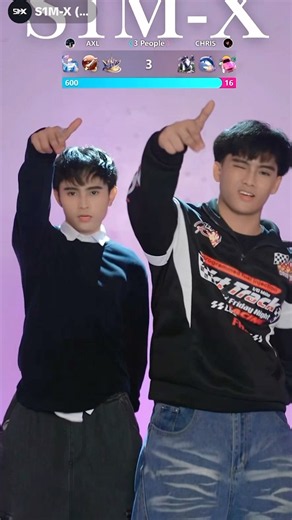 Axl, Chris & Yujin of S1M-X Tiktok Live