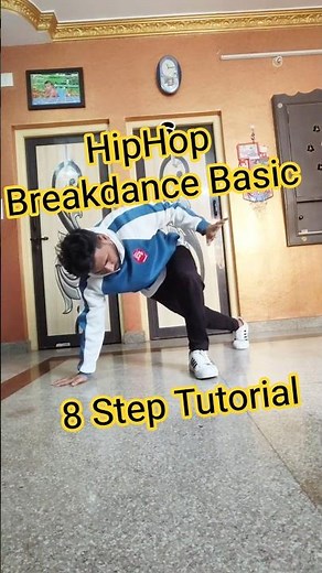 🔥HipHop Breakdance Basic 8 Step Tutorial | Learn Cool Move in 60 Seconds 💥