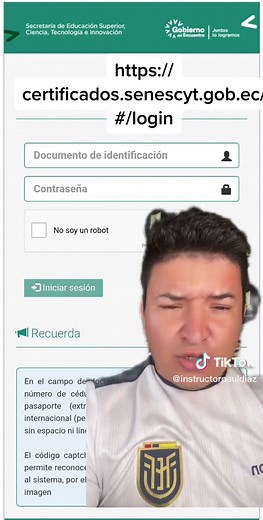 Cómo consultar la nota del Senescyt en Ecuador
