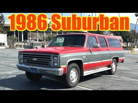 1986 GMC Suburban 2500 Project Vehicle - 454 Square Body Chevy