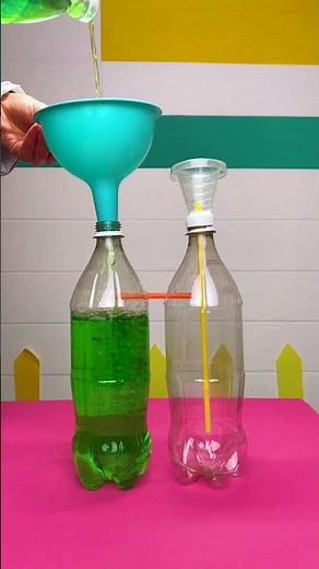 Magic Water Flow! 💧 Watch This Cool Science Trick! 🤯