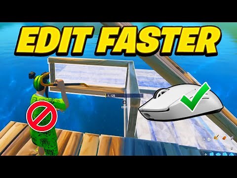 How to INSTANTLY EDIT FASTER in Fortnite! ( Chapter 6 )