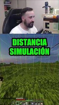 Distance Simulation! #minecraft #minecrafttutorial #minecraftbuilding #minecraftmemes #gaming
