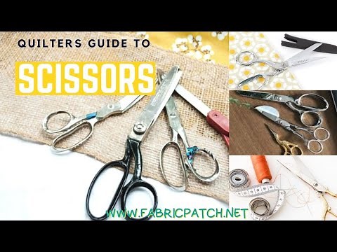 Everything you need to know about scissors!