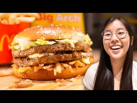 McDonald’s NEW Big Arch Burger 🍔 (Better Than Big Mac?)
