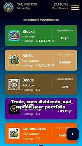 Hero Investor Game Trailer | Business Strategy Simulation