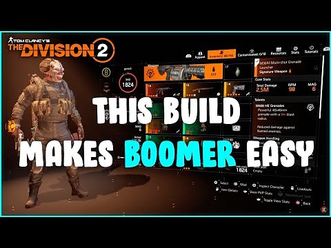 The Division 2 | This Build Makes Boomer Easy on the Dark Hours Raid!