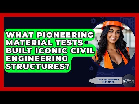 What Pioneering Material Tests Built Iconic Civil Engineering Structures?