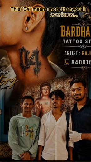 🖤 04 Neck Tattoo | A Memory Inked Forever #Shorts