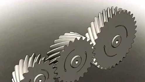 3D动画演示机械齿轮传动，其中原理让你一目了然，看完感觉太直观了