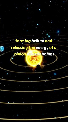 How the Sun Makes Energy Every Second!