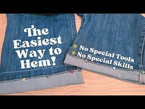 Hemming Pants Made Simple | Professional Look Without Fancy Equipment